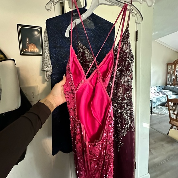 Worn 1 time for prom. Will text if you have questions beautiful dress. - Picture 6 of 7